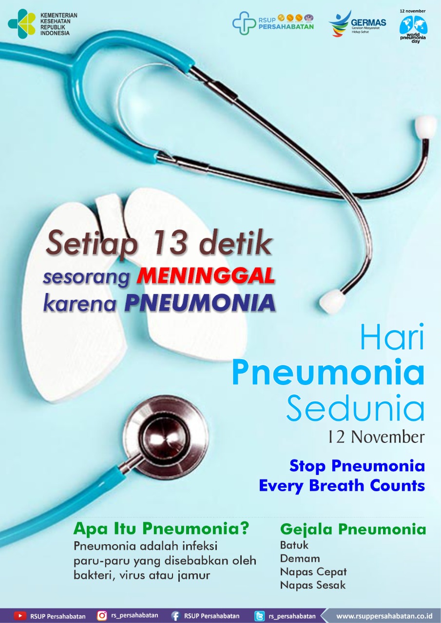 Selamat Hari Pneumonia Sedunia 12 November 2021