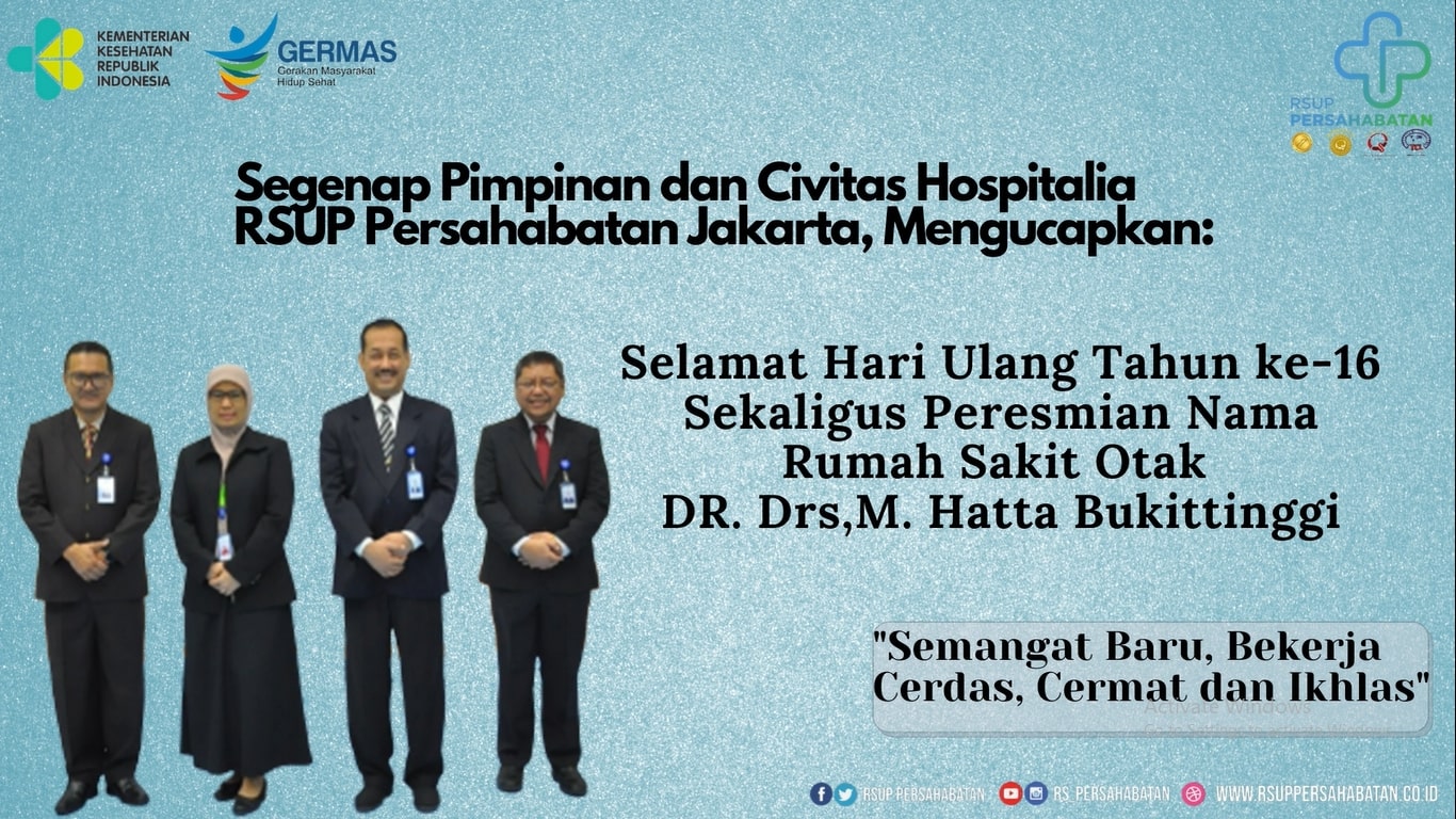 Hari Ulang Tahun ke-16 Rumah Sakit Otak DR. Drs. M. Hatta Bukittinggi