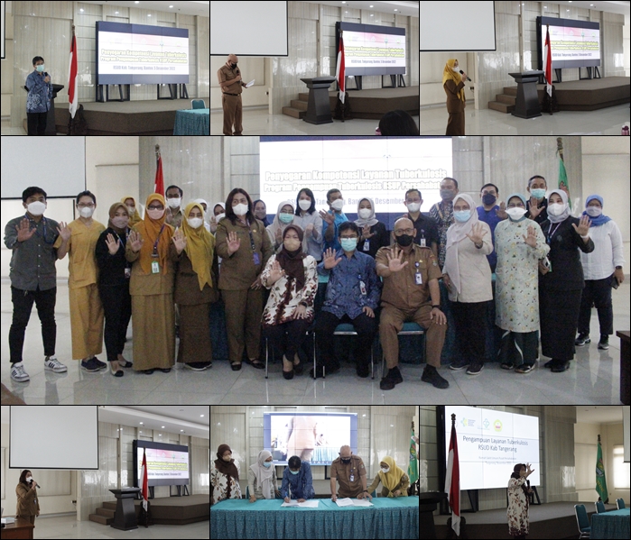Tim Pengampuan Tuberkulosis RSUP Persahabatan ke RSUD Kabupaten Tanggerang